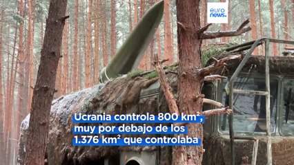 Ucrania ha perdido el 40% de las tierras que había conquistado en Kursk, según los informes