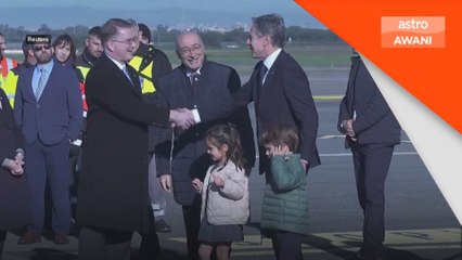 Anthony Blinken selamat tiba di Itali untuk mesyuarat Menteri Luar G7
