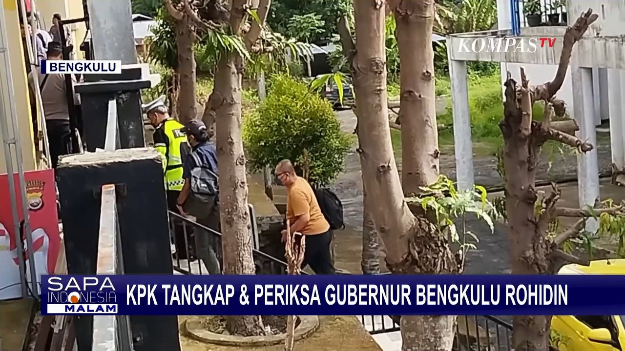 Gubernur Bengkulu Rohidin Mersyah Terjaring OTT, Jubir KPK: 7 Orang Ditangkap dan Sita Sejumlah Uang