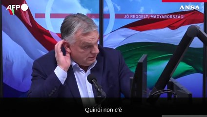Orban invita Netanyahu in Ungheria: "Sfido la Cpi"