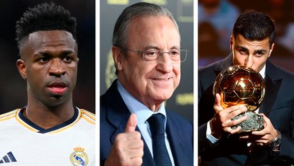 Real Madrid: Florentino Pérez critica Balón de Oro de Rodri