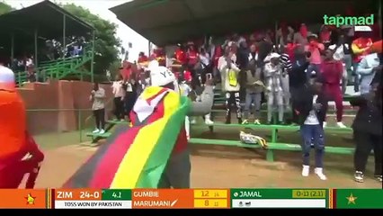 Pakistan vs zimbabwe 1st odi full highlights