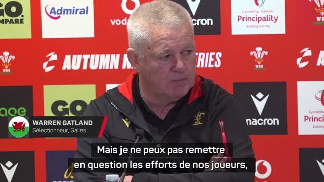 Galles - Gatland sur le départ ? On va discuter dans les prochains jours