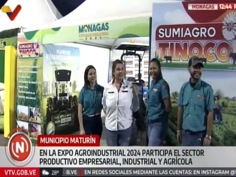 Monagas | Gobierno regional inaugura la Expo Agroindustrial 2024 en el mcpio. Maturín