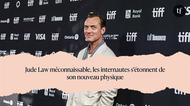 Jude Law méconnaissable, les internautes s'étonnent de son nouveau physique