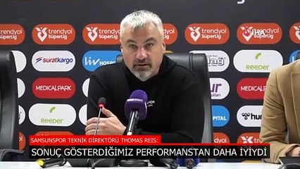 Thomas Reis: İstediğimiz oyunu sergileyemedik