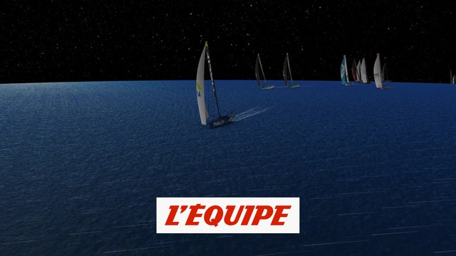 Dalin creuse l'écart - Voile - Vendée Globe