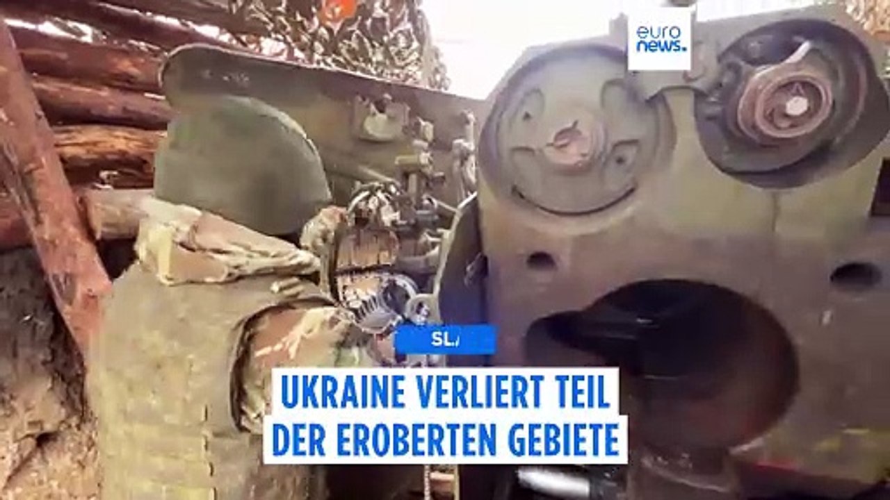 Ukraine büßt große Teile der eroberten Gebiete in Kursk ein