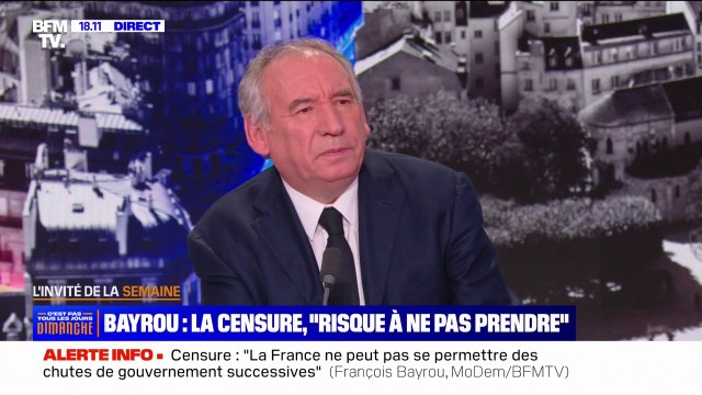 François Bayrou (MoDem): l'entreprise n'est pas un contribuable comme les autres