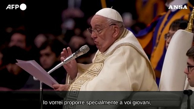 Papa: Chi fa guerre con che faccia si presentera' davanti a Dio?