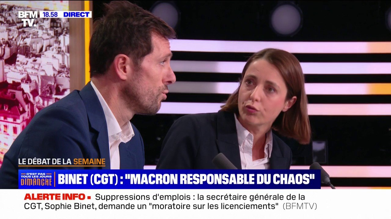 Abrogation de la réforme des retraites: Sophie Binet (CGT) appelle à "laisser le Parlement se prononcer"
