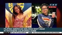 Filipino American siblings shot dead in Southern California home