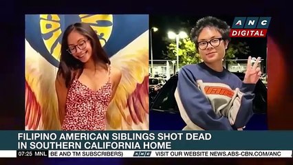 Filipino American siblings shot dead in Southern California home