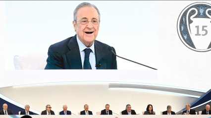 Florentino Pérez anuncia un referéndum para que los socios sean los "propietarios reales" del Real Madrid