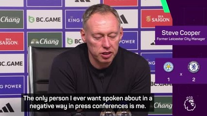 'We need to stick together and carry on' - Cooper 24 hours prior to sacking