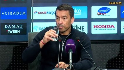Giovanni van Bronckhorst: 'Şampiyon olacağız' demedim!