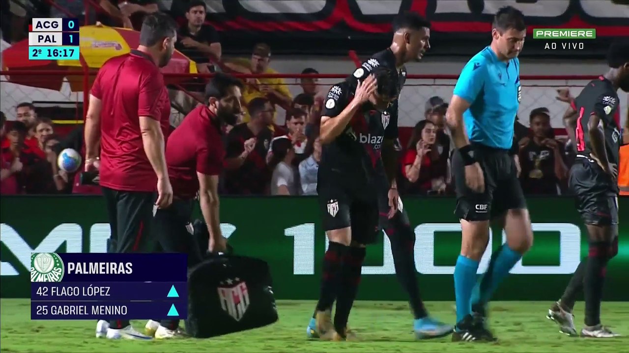 Atlético-GO x Palmeiras (Campeonato Brasileiro 2024 35ª rodada) 2° tempo