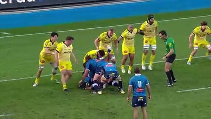 TOP 14 - Essai de Geoffrey PALIS (CO) - Castres Olympique - Stade Rochelais