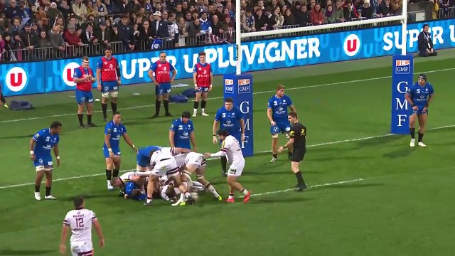 TOP 14 - Essai de pénalité (UBB) - RC Vannes - Union Bordeaux-Bègles