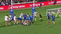 TOP 14 - Essai de Paul SURANO (RCV) - RC Vannes - Union Bordeaux-Bègles