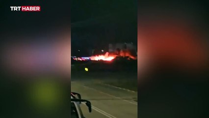 Antalya Havalimanı'nda Rus yolcu uçağında yangın çıktı
