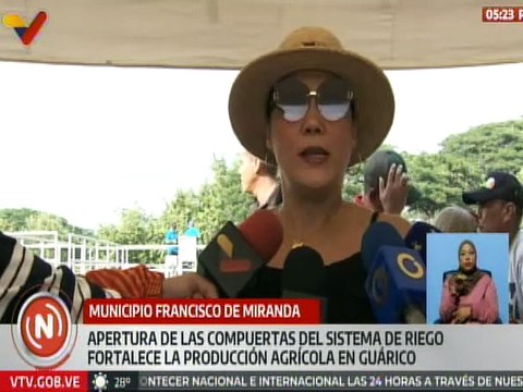 Gobierno Bolivariano fortalece el sistema productivo del estado Guárico con sistemas de riego