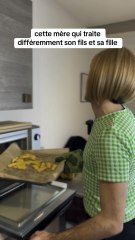 Les mers qui traitent différemment leur fils et leurs filles