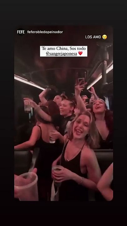 Qué hizo la China Suárez durante la carrera de Franco Colapinto en Las Vegas