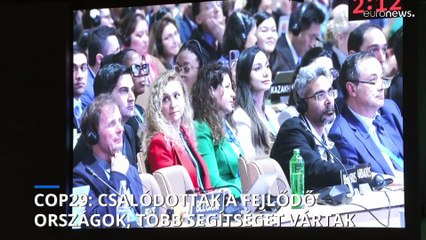 COP29: csalódottak a fejlődő országok, sokkal több segítségre számítottak