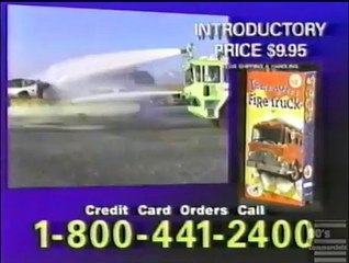 There Goes a Fire Truck commercial 1994