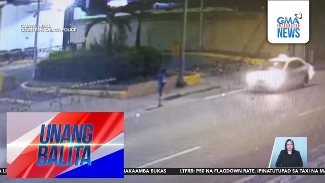 75-anyos na tindero ng diyaryo, patay matapos masagasaan nang dalawang beses sa Ortigas Avenue Extension | Unang Balita