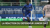 Pour Junior Diaz, l'Estac, tenue en échec par Grenoble, peut 