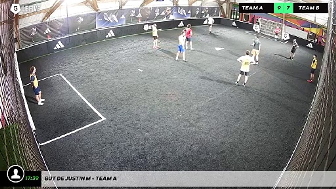 But de Justin M - Team A