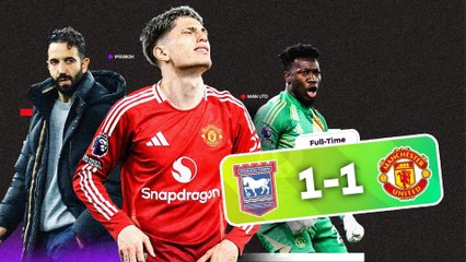 MU hòa nhạt nhòa Ipswich: 3-4-3 của Ruben Amorim còn "khớp", phải chờ Onana tỏa sáng để tránh ôm hận