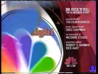 Mr. Rock'n'Roll: The Alan Freed Story NBC Split Screen Credits (Update)