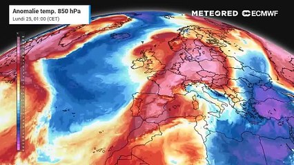 Des températures en baisse après la grande douceur du week-end !