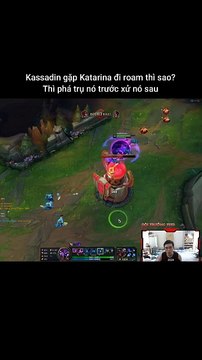 Kassadin gặp Katarina đi roam thì sao #kassadin #katarina #lienminhhuyenthoai #leagueoflegends