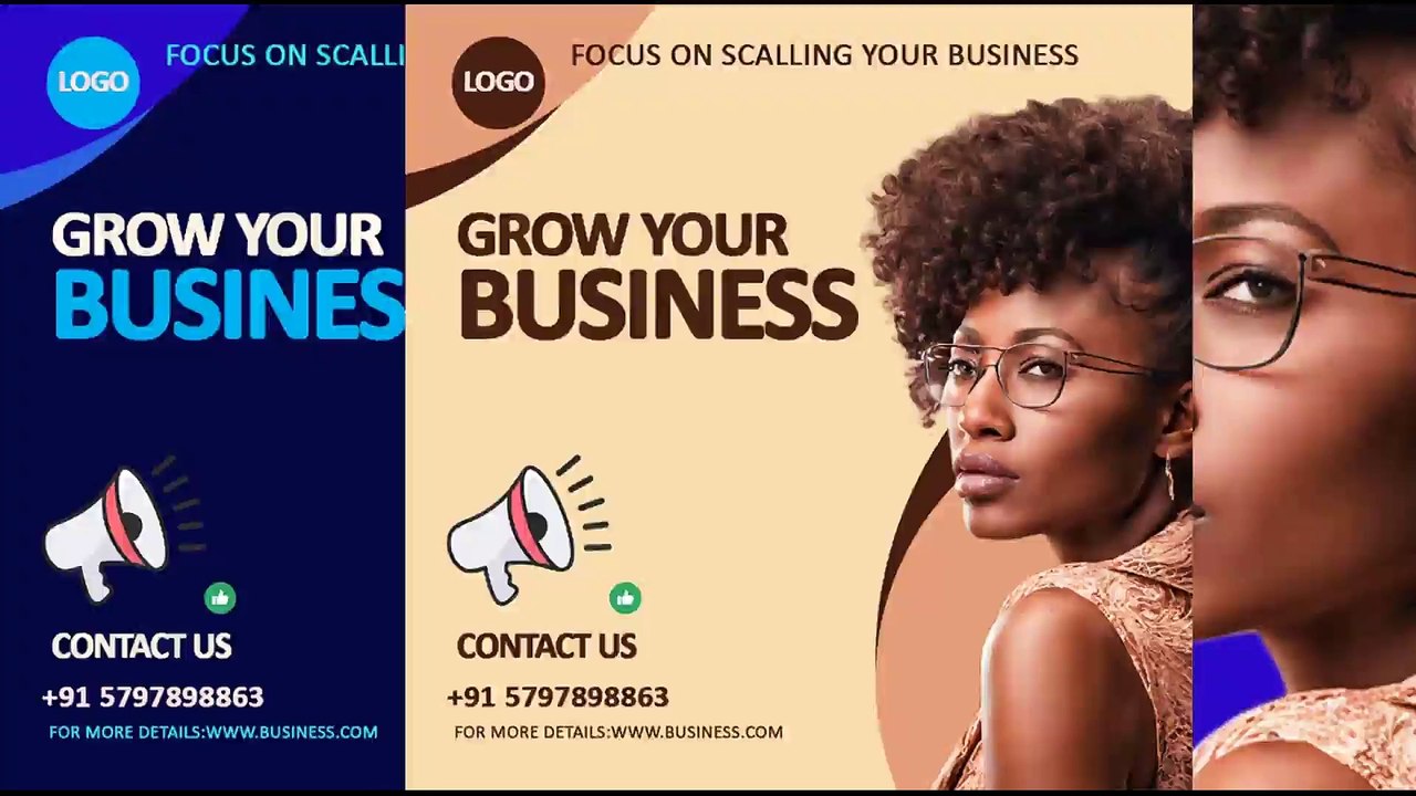 Instagram post design of any business