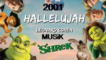 Shrek 2001 Hallelujah Film Musik Soundtrack