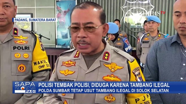 Buntut Polisi Tembak Polisi: Kapolda Sumbar Usut Tambang Ilegal hingga Kompolnas Jaga Penyidikan