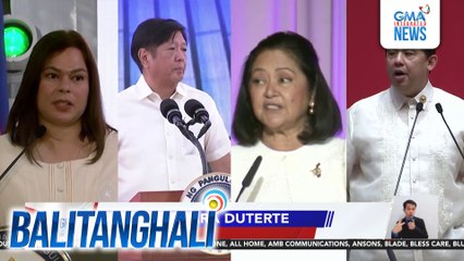 Pahayag ni VP Duterte laban kina PBBM, First Lady Liza Araneta-Marcos at House Speaker Romualdez, itinuturing na "active threat" ng ilang ahensiya ng gobyerno | Balitanghali