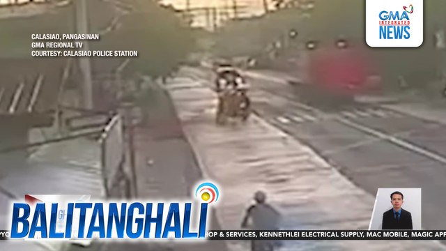 Babae, patay matapos tumilapon mula sa sinasakyang kolong-kolong na bumangga sa isang siklista | Balitanghali