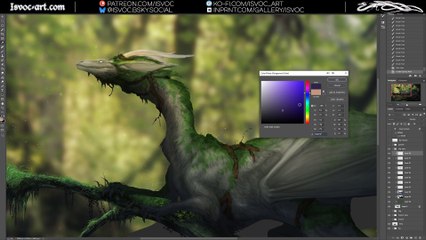 Halloween! 💀 Overgrowth Rkosh 🌿 ⧸⧸ Digital painting no.149