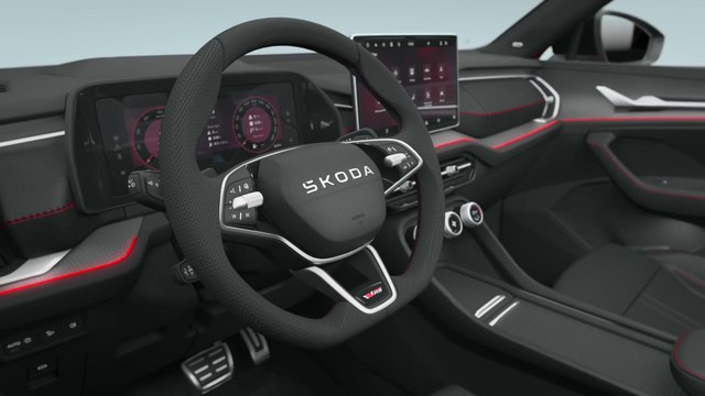 The new Škoda Kodiaq RS Interior Design