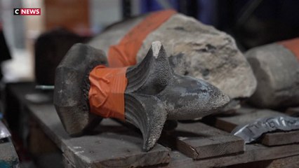 Notre-Dame : les débris de l'incendie soigneusement conservés