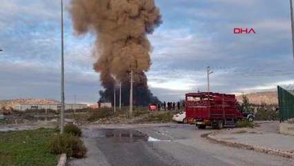 Selçuk'ta fabrika yangını