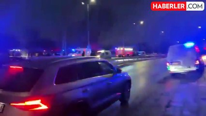 Litvanya'da kargo uçağı bir binanın yakınlarına düştü: 1 ölü, 2 yaralı