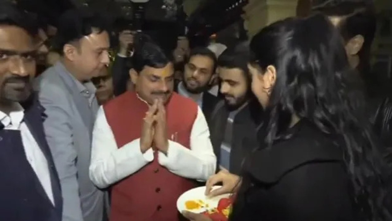 मुख्यमंत्री मोहन यादव का लंदन में जोरदार स्वागत, प्रवासी भारतीयों का उत्साह