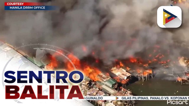 Nasa 2-K pamilya, nasunugan sa Isla Puting Bato sa Tondo, Manila
