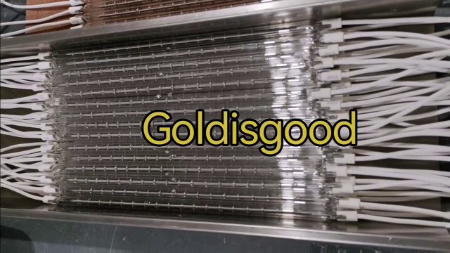 520mm 220v 1200w Clear Halogen Ir Lamp Infrared Heat Lamp Heater For PET blowing machine From Goldisgood